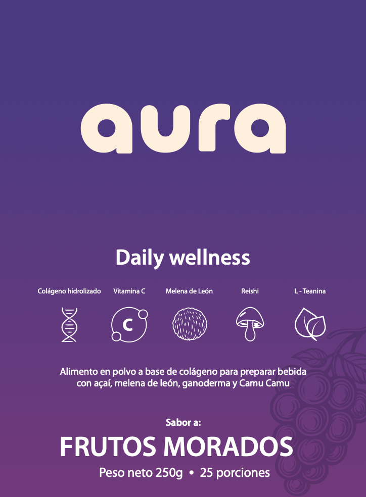 Aura - Mezcla en polvo Colágeno + Adaptógenos